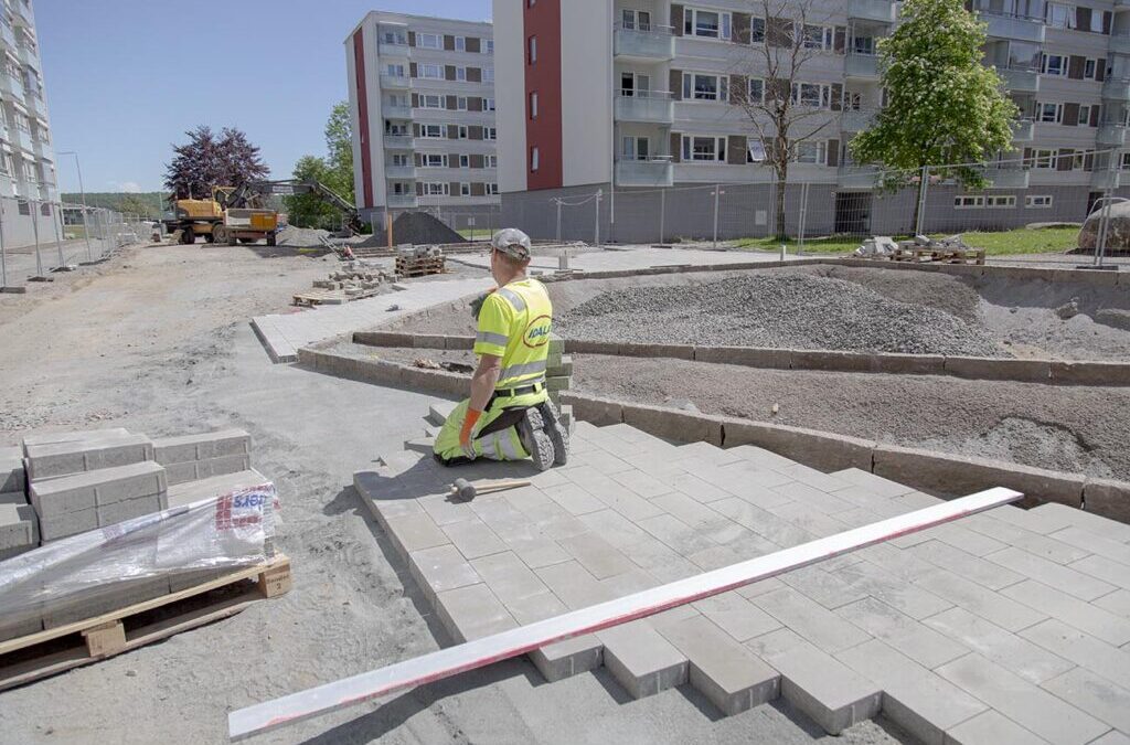 Smörslottsparken, finplanering åt Balder