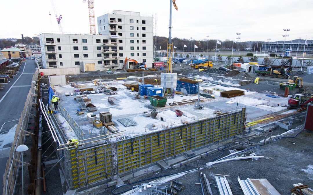Grund- och markarbete till Brf Vinnarkransen i Mölndal