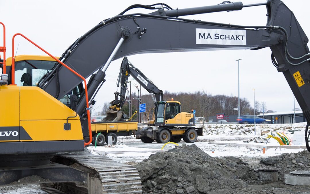 Biltvätts- och gatuköksanläggning på Sävelund i Alingsås